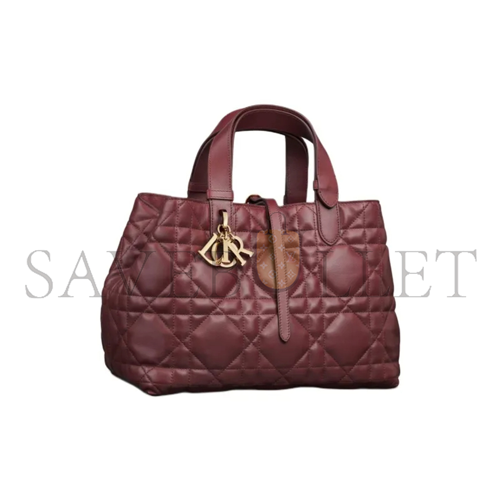 DIOR MEDIUM DIOR TOUJOURS BAG M2821OSHJ-M00R (28.5*21.5*19cm)